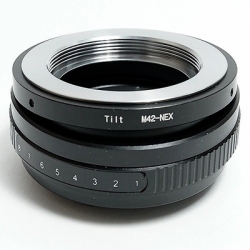 M42 Lens pour Sony NEX Tilt Adaptateur
