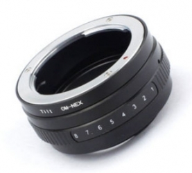 Olympus OM Lens pour Sony NEX Tilt Adaptateur