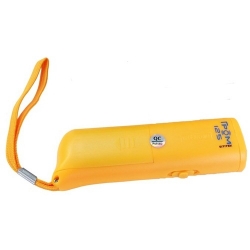 Ultrasons Repeller Chien de dissuasion, dispositif d&#39;entraînement, Bark formateur avec lampe de poche LED Sititek Grom 125