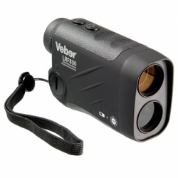 LRF800 monoculaire de Veber avec 800 m Télémètre laser (batterie solaire, Noir)