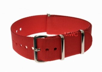18mm Rouge OTAN MWC Bracelet