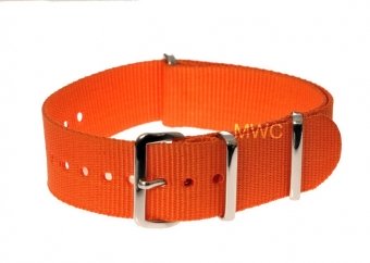20mm Orange &quot;haute visibilité&quot; SAR OTAN MWC Bracelet