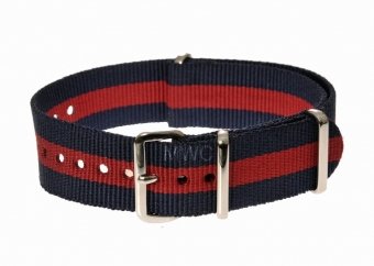 20mm Rouge et de la marine de l&#39;OTAN MWC Bracelet