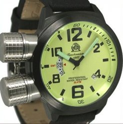 2.WW allemand U-Boot DATE Tauchmeister Montre T0201