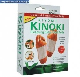 Cleansing Detox-Fuß füllt Kinoki (10 Stk.)