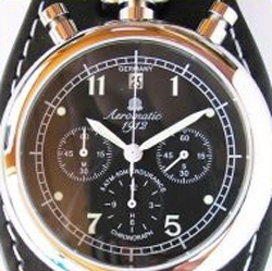 Allemand 1.WW RETRO Aviator Chronographe Aeromatic Suivre A1237