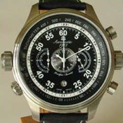 XXL-militaire NAVI-PILOT Chronographe Aeromatic Suivre A1136