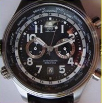 XXL-Pilot Chronograph DEFENDER Aeromatic Suivre A1113