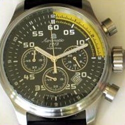 XXL-Pilot Chronograph DEFENDER Aeromatic Suivre A1203