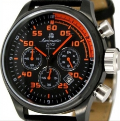 XXL-Pilot Chronograph DEFENDER Aeromatic Suivre A1325
