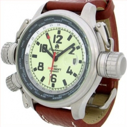 XXL-Pilot GMT Luminous Tauchmeister Montre T0155