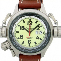 XXL-Pilot &quot;World-Tour&quot; Luminous Tauchmeister Montre T0156