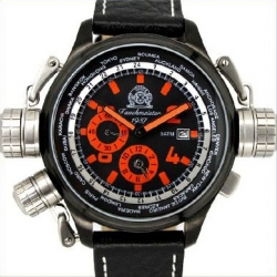 XXL-Pilot &quot;World-Tour&quot; Tauchmeister Montre T0196