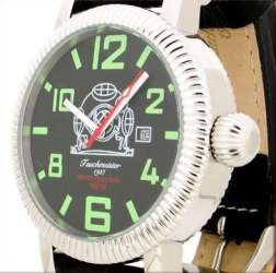 XXL U-Boot (Bunker) Swiss-Big-Date T0174 lourd