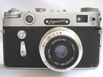 Zorki-6 35mm télémètre Caméra russe Industar-50 (3,5 / 50mm) Objectif