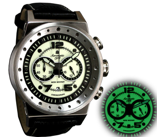 XL-militaire Chronographe 3-D cadran A1345