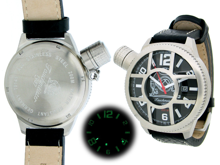 U-Boot DATE couronne automatique système de protection avec des barres de fer amovible T0141