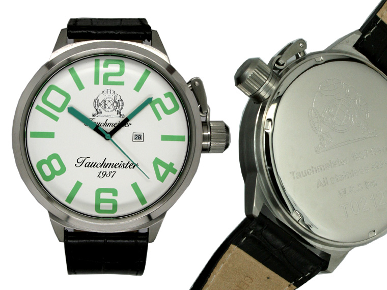 XXXL 57mm design 2.WW allemand U-Boot couronne de protéger T0212 système