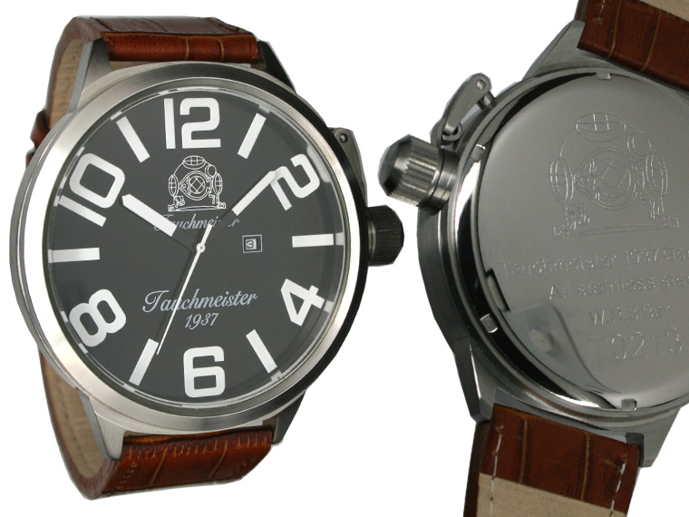 XXXL 57mm design 2.WW allemand U-Boot couronne de protéger T0213 système